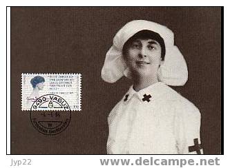 Liechtenstein Lot 2 CM 1er Jour FDC Europa 1996 Femme Célèbre TP Comtesse Nora Kinsky - Soldats Infirmière - 1996