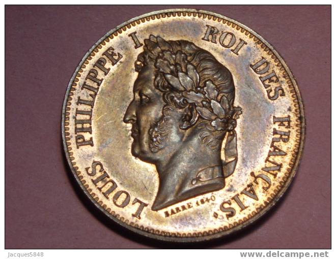 ESSAI)  Tres Rare 10 Centimes 1840 - Louis Philippe 1 ER - Essai - Refonte Des Monnaies De Cuivre -  Tres Belle Piece - Proeven