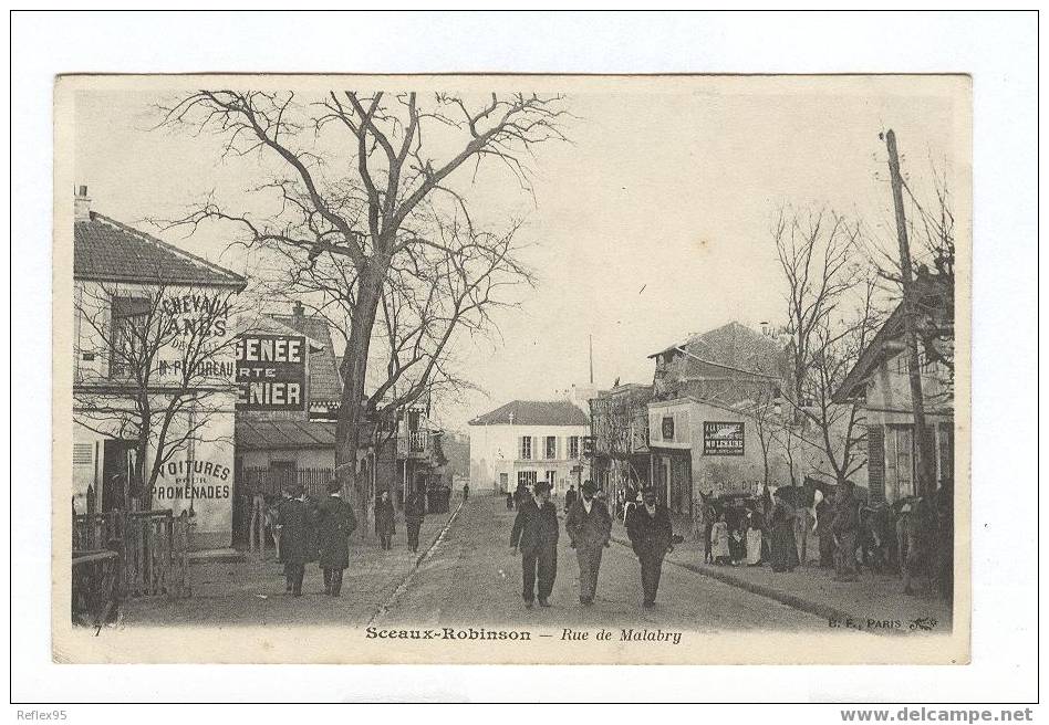 SCEAUX - ROBINSON - Rue De Malabry - Sceaux