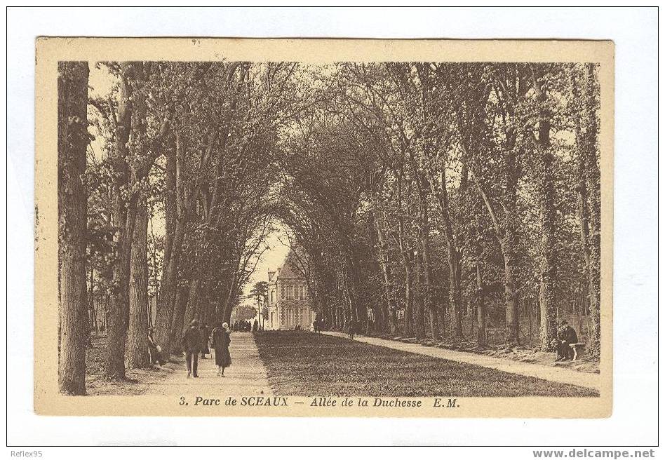 SCEAUX - Parc - Allée De La Duchesse - Sceaux