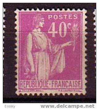 M2501 - FRANCE Yv N°281 * - 1932-39 Paix