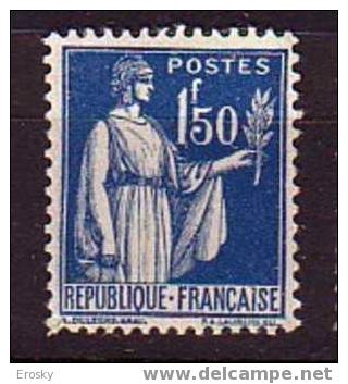 M2505 - FRANCE Yv N°289 * - 1932-39 Peace