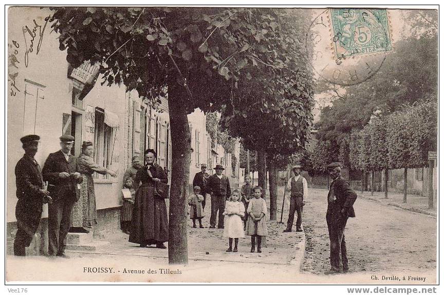 FROISSY(60) / Avenue Des Tilleuls / Belle Animation - Froissy