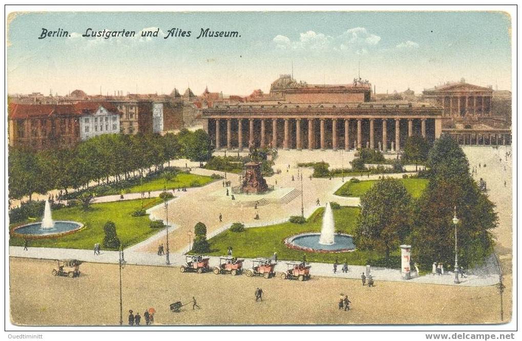 Berlin.Belle Cpa Couleur.Lustgarten Und Altes Museum. - Gutach (Breisgau)