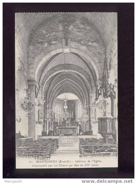 008850 Montlhéry Intérieur De L'église Pas D'édit. N°51 - Montlhery