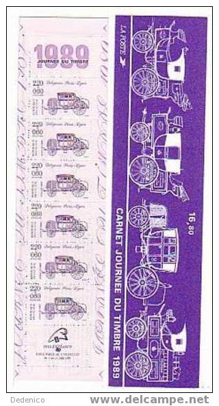 CARNET NON PLIE NEUF  :  JOURNEE DU TIMBRE 1989 - Stamp Day