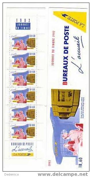 CARNET NON PLIE NEUF  :  JOURNEE DU TIMBRE 1992 - Stamp Day