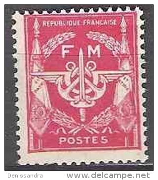 France 1946 Michel Franchise Militaire 12 Neuf ** Cote (2015) 0.50 Euro Armoirie - Militärische Franchisemarken