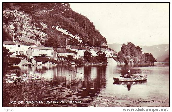 LAC De NANTUA Village De Lacluse - Nantua