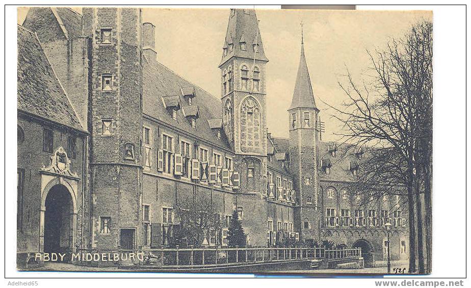 Av/Abdij, Abbaye Middelburg, Uitg. Bazar Simoni, Middelburg, Ca. 1905-1910 - Middelburg