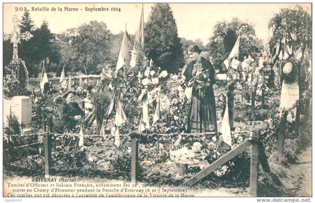 Bataille De La Marne Septembre 1914 - Esternay