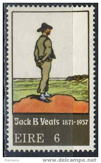 PIA - IRL - 1971 - Art Irlandais Contemporain . Tableau De Jack B. Yeats   - (Yv 271) - Unused Stamps