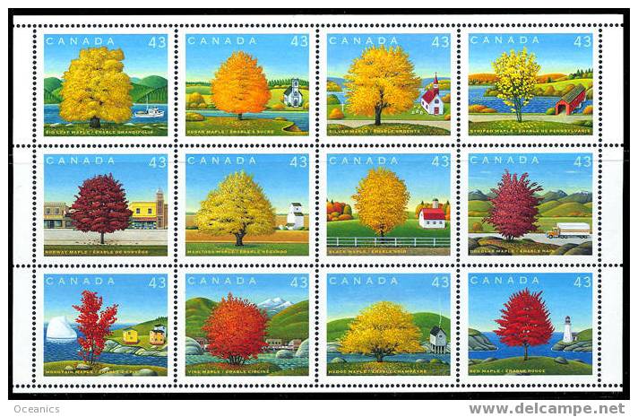 Canada (Scott No.1524 - Les Arbres Canadiens / Canadian Trees) [**] (NOTE) - Ungebraucht