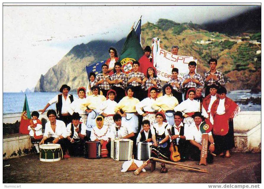 MAGNIFIQUE ...CPM DE CHOLET...L ASSOCIATION CULTURELLE ET SPORTIVE PORTUGAISE EN 1993 - Cholet