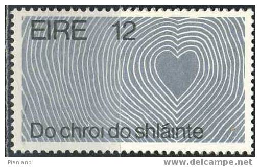 PIA - IRL - 1972 - Campagne Mondiale Du Coeur - (Yv 276-77) - Unused Stamps