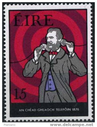 PIA - IRL - 1976 - 100° De La Première Liaison Téléphonique -  ( Yv 340-41) - Unused Stamps