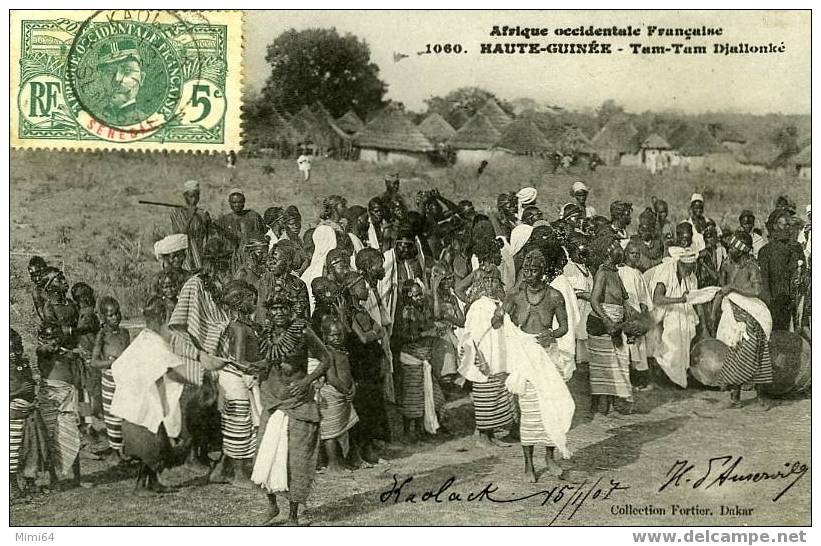 SENEGAL .  AFRIQUE OCCIDENTALE -  HAUTE- GUINEE - TAM- TAM  DJALIONKE . - Sudan