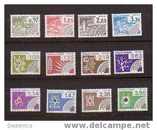 PREO  : 12  TIMBRES NEUFS SANS CHARNIERES  ( LOT.2 ) - 1964-1988