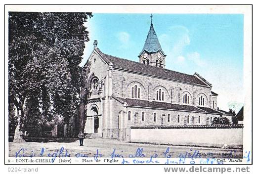 Pont De Cheruy - Place De L'Eglise - Pont-de-Chéruy