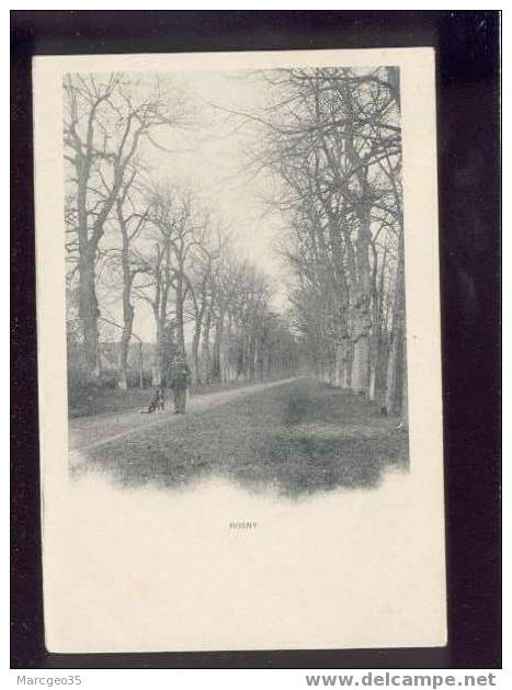 008880 Rosny édit.breger Belle Carte Précurseur - Rosny Sous Bois