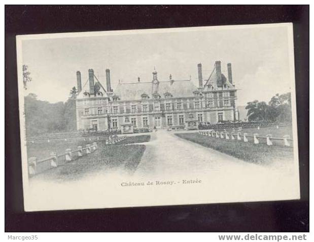 008886 Château De Rosny édit.girard Belle Carte Précurseur - Rosny Sous Bois