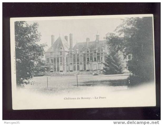 008887 Château De Rosny  Le Parc édit.girard Belle Carte Précurseur - Rosny Sous Bois