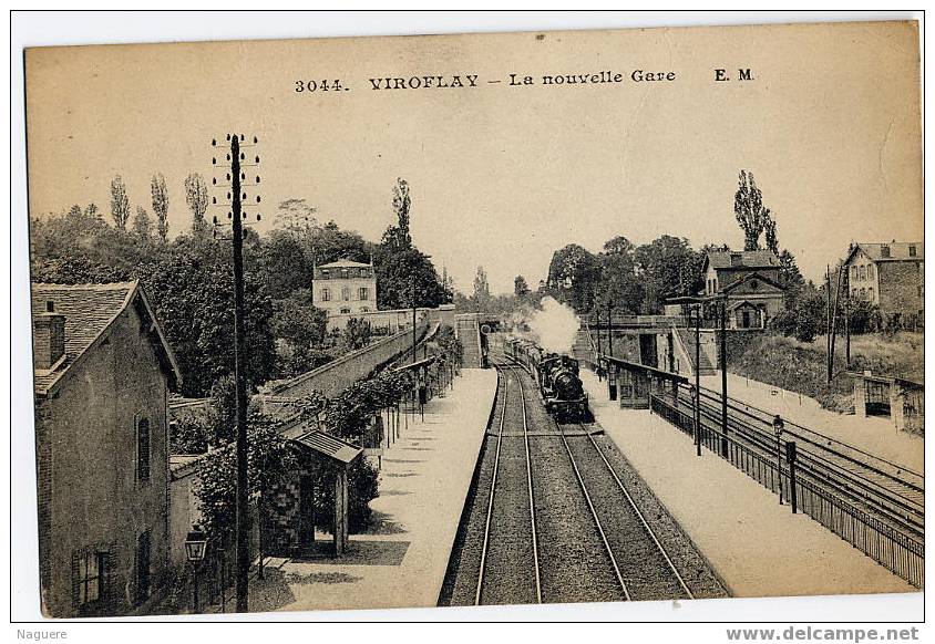 VIROFLAY  -  LA NOUVELLE GARE  -  TRES BEAU PLAN - Viroflay