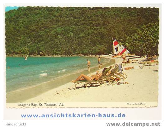 D 3529 - Magens Bay, St. Thomas, V(irgin) I(slands) - CAk, 1982 Gelaufen - Isole Vergini Americane