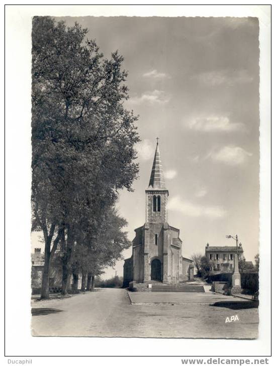 VAOUR L EGLISE ET LA PLACE - Vaour