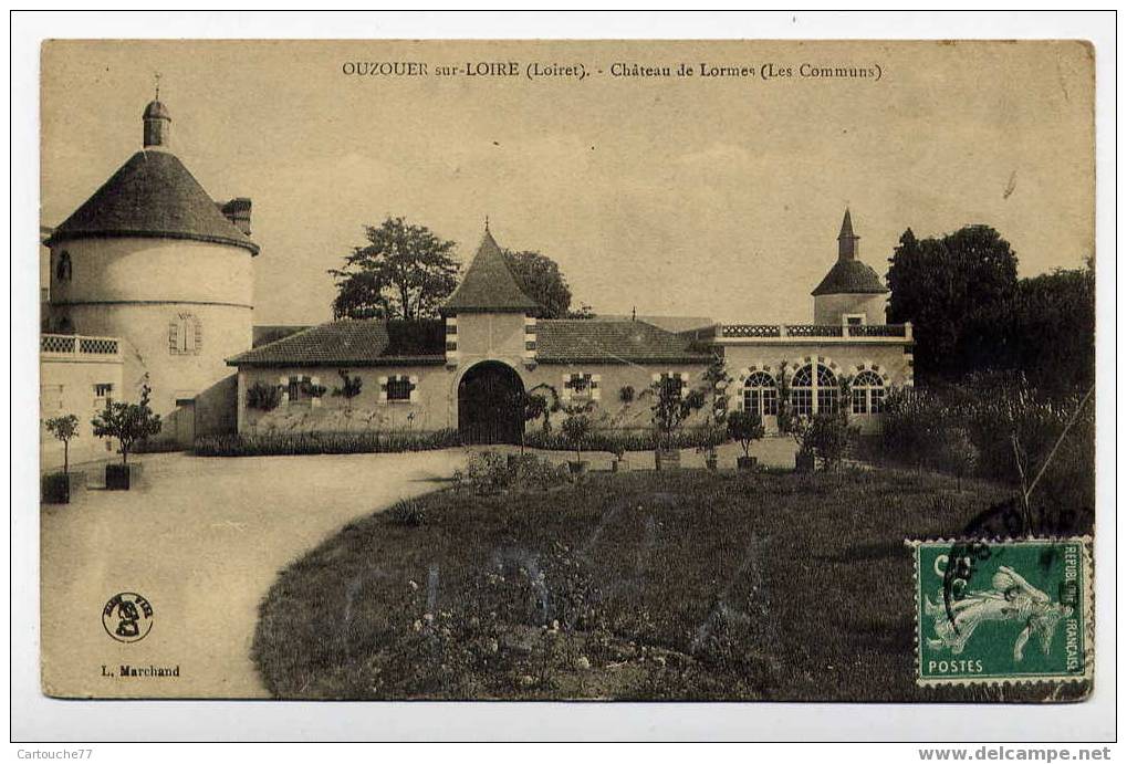 J3 - OUZOUER-sur-LOIRE - Château De L´ORME (1913) - Ouzouer Sur Loire