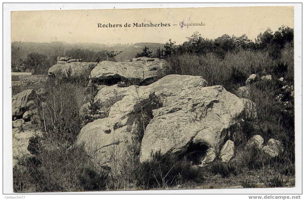 J3 - Rochers De MALESHERBES - QUASIMODO (1912) - Malesherbes