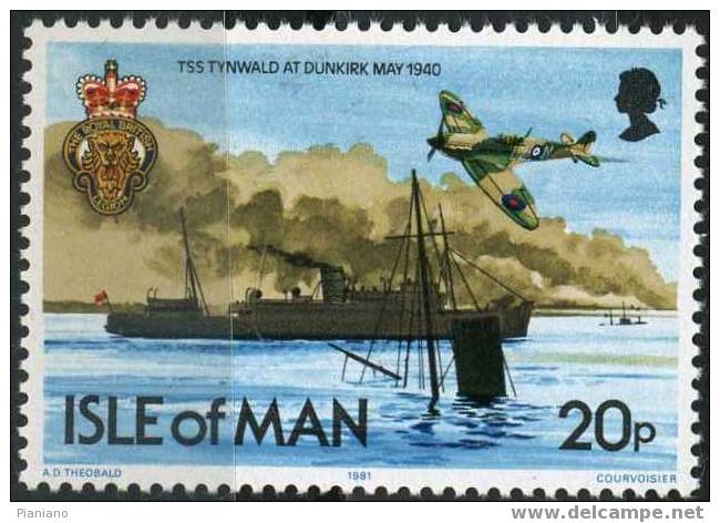 PIA - MAN - 1981 - 60° De La Légion Royale Britanique - (Yv 192-95) - Isola Di Man