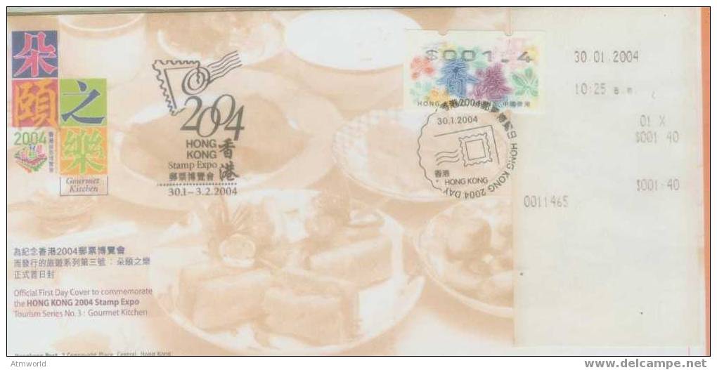 FDC ----  2004 ---- FRAMA NAGLER ATM LABEL STAMP [ TEST RECEPT ] --- VERY RARE -- A -- - Timbres De Distributeurs [ATM]