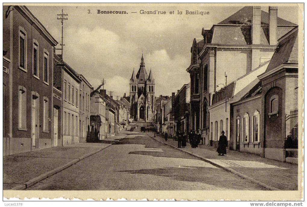 BONSECOURS / GRAND RUE ET LA BASILIQUE - Autres & Non Classés