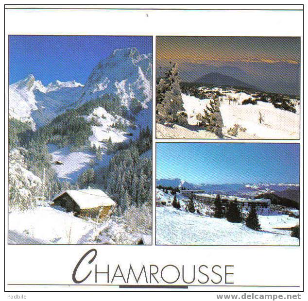 Carte Postale De Chamrousse - Le Massif De Belledonne - Chamrousse