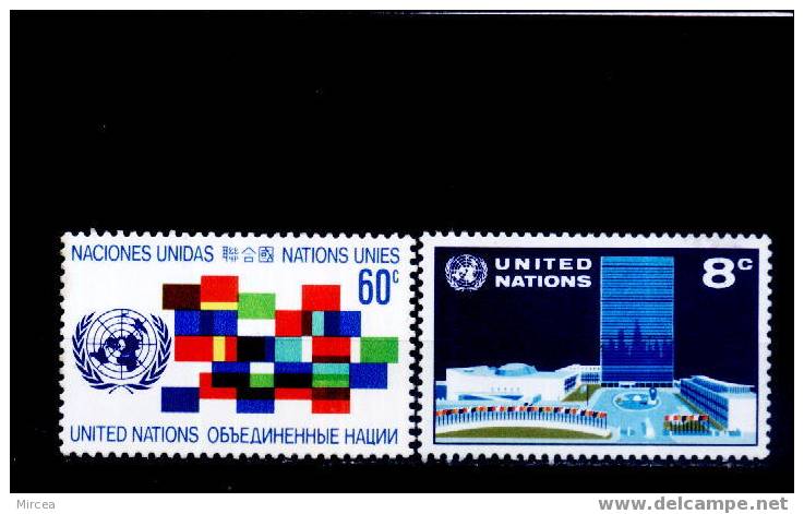 Nations-Unies Yv.no.215/6 Neufs** - Andere & Zonder Classificatie