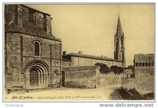 Saint-Emilion - Eglise Collégiale - Saint-Emilion
