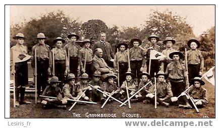 CPA - PHOTO - THE GROOMBRIDGE SCOUTS - 180 - Scoutismo