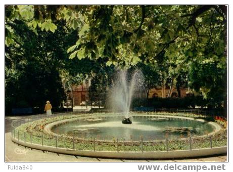CPSM.   DRAGUIGNAN.    Le Jardin Anglais.  1966.  (numérotée 61322) - Draguignan
