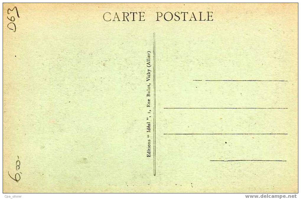 63 BESSE Vieille Fontaine, Animée, Beau Plan, Ed Idéal 3332, Auvergne Pittoresque, 192? - Besse Et Saint Anastaise