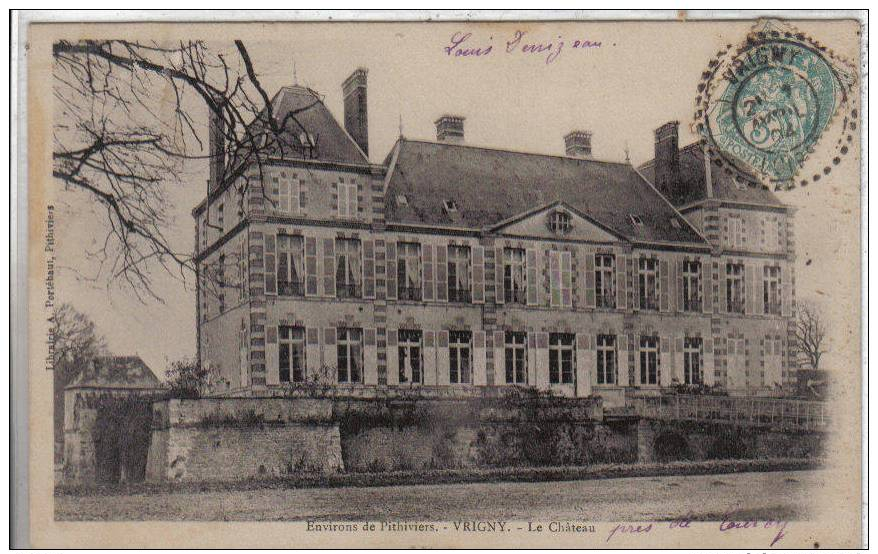 VRIGNY,464 Habitants, Le Chateau - Autres & Non Classés