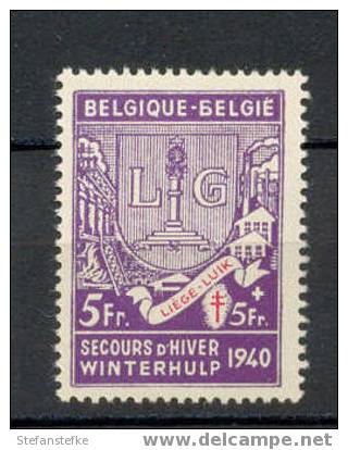 Belgie Ocb Nr :  555 - V * Met Scharnier , Russische B In Belgie (zie Scan) VAR - Other & Unclassified