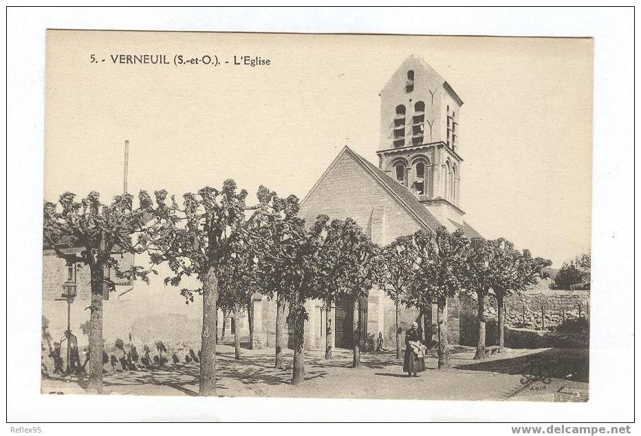 VERNEUIL - L'Eglise - Verneuil Sur Seine