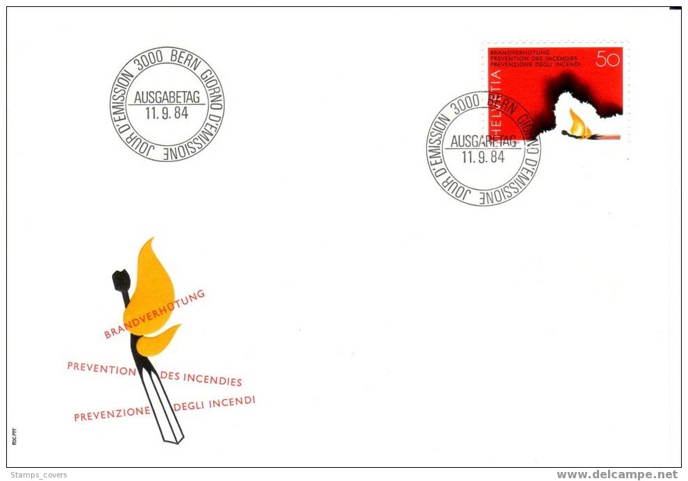 SWITZERLANDS FDC MICHEL 1283 €1.50 - FDC