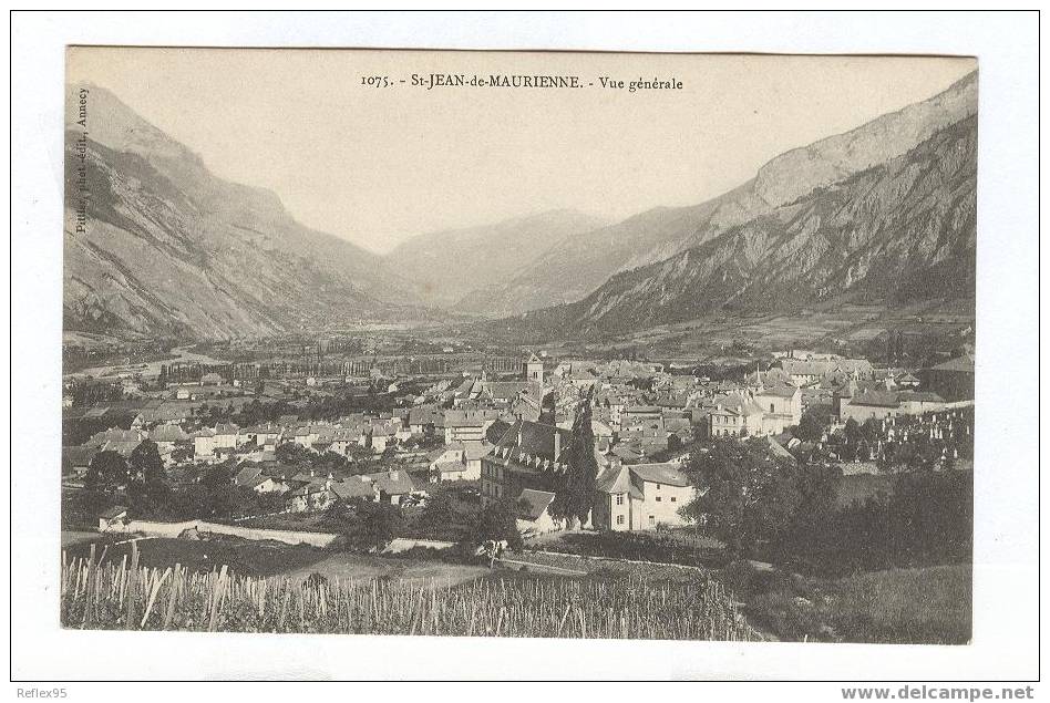 SAINT-JEAN-DE-MAURIENNE - Vue Générale - Saint Jean De Maurienne