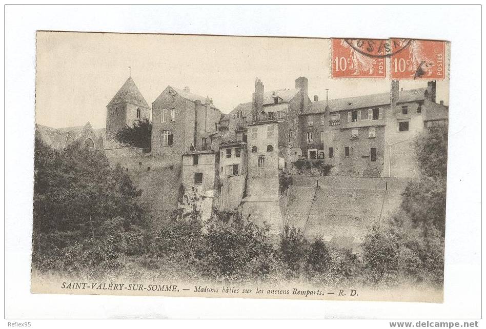 SAINT VALERY SUR SOMME - Maison Bâties Sur Les Anciens Remparts - Saint Valery Sur Somme