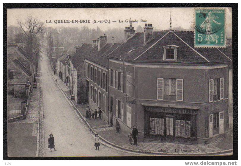 LA QUEUE EN BRIE - La Grande Rue - La Queue En Brie