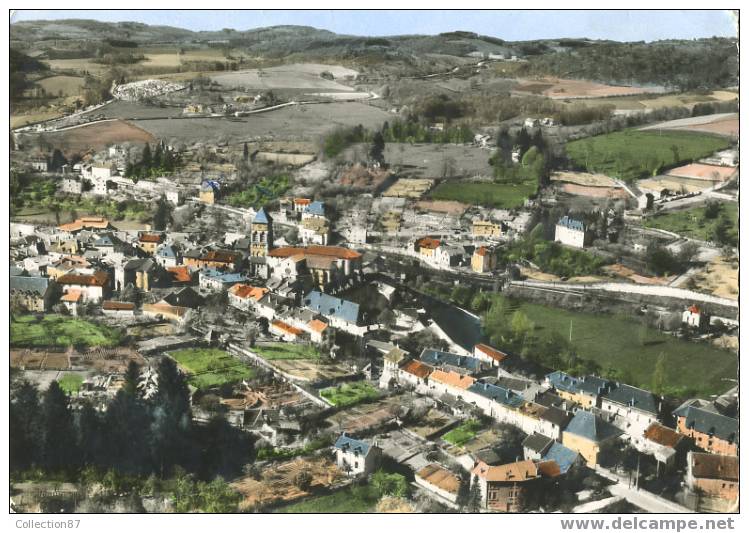 87 - HAUTE VIENNE - EYMOUTIERS - TRES BELLE VUE D'ENSEMBLE - CIM 198-25 A - Eymoutiers