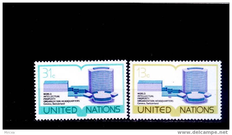 Nations Unies - Yv.no.273/4 Neufs** - Unused Stamps