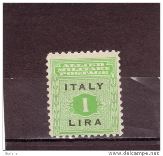 Italia - Occ. 2^ Guerra - Occ:Anglo-Americana: Sicilia N. 6**   1943 - Britisch-am. Bes.: Sizilien